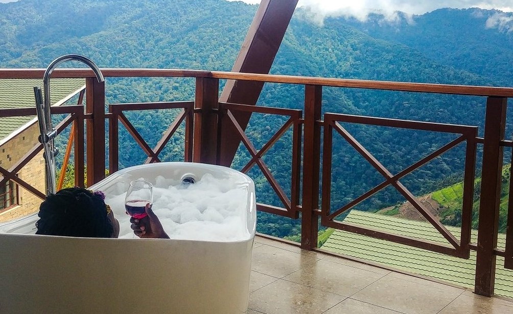 Have an eye catching view of Bwindi forest from Gorilla Heights Lodge