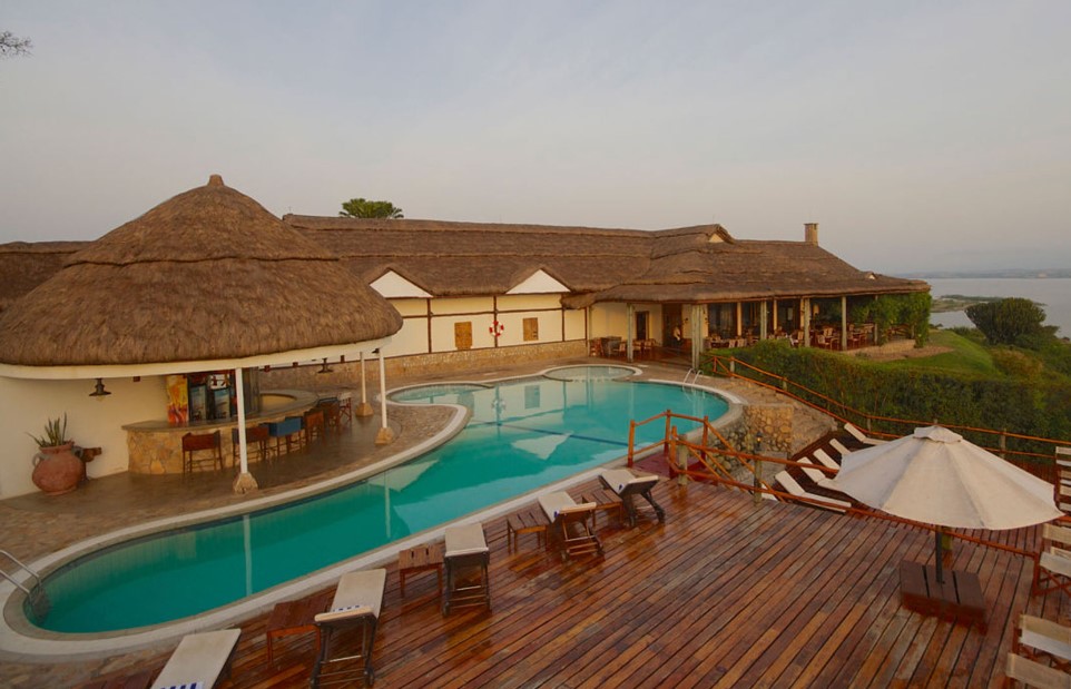 Book Mweya Safari Lodge for the best accommodation services in Queen Elizabeth National Park